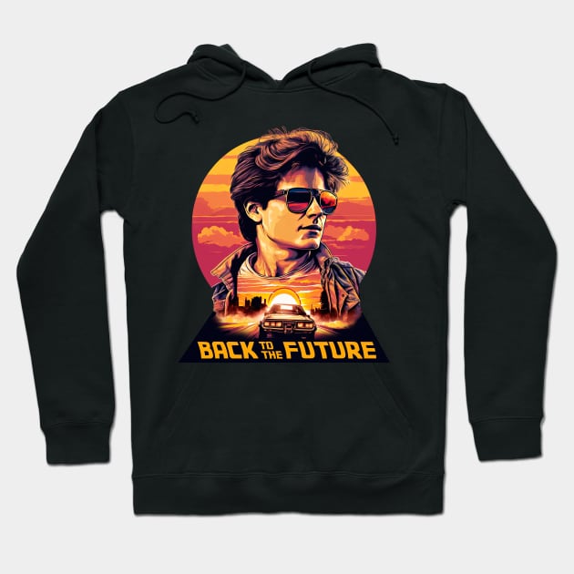 Marty's Time Machine Hoodie by MaxDeSanje 